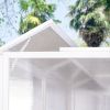 Wooden Lean‑To Greenhouse – Heavy‑Duty Walk‑In Hot House for Winter