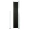 Retractable Side Awning – Black Steel Frame – 63" x 118.1"