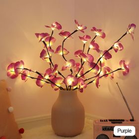 20-LED Butterfly Orchid Garland Fairy Lights