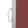 Side Awning – Brown Polyester with PU Coating – 47.2" x 236.2"
