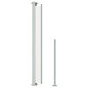 Patio Retractable Side Awning – Cream, 78.7" x 0–196.9"