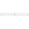 Patio Retractable Side Awning – Cream – 55.1" x 472.4"