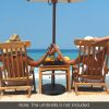 31 lb Round Outdoor Umbrella Base – 18 in