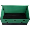 VEOVR Outdoor Storage Box with Galvanized Frame & Waterproof PE Tarpaulin – 150 Gallon