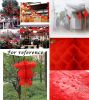 Chinese Red Chun Hanging Festival Lanterns – Pair