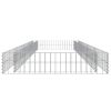 Gabion Raised Bed – Galvanized Steel 157.5" x 39.4" x 7.9"