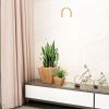 2‑Pack Smart Self‑Watering Planter Pots – Light Wood, Square Cone