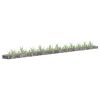 Gabion Raised Bed – Silver Galvanized Steel – Large & Sturdy