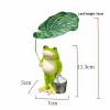 Outdoor Frog Resin Statue – Garden Courtyard Décor, Female Gardening Gift
