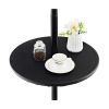 Outdoor Adjustable Umbrella Table with 1.5 in Umbrella Hole – 20 in