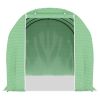 Green PE Mesh Greenhouse with Galvanized Steel Frame