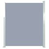 Side Awning – Grey Polyester with PU Coating & Steel Frame