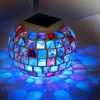 Color-Changing Solar Glass Ball Garden Lamp – Waterproof