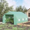Outdoor Portable Walk‑In Tunnel Greenhouse with Windows – 11.5 x 10 x 7 ft