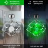 Spiral Spinner Solar Wind Chime Light – Color-Changing LED