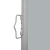 Patio Retractable Side Awning – Anthracite – 55.1" x 472.4"