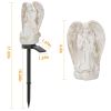 Solar Praying Angel Statue Garden Light – IP65