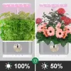 6-Pod Smart Hydroponic Herb Garden with Mini Aquarium Base