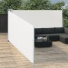 Side Awning – Cream Polyester with PU Coating – 55.1" x 393.7"