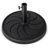 40 lb Round Outdoor Umbrella Base – 21.5 in