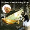 Bohemian Single Camping Hammock – Portable Lightweight Parachute Design