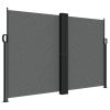 Retractable Side Awning – Anthracite 63" x 472.4"