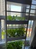 3-Layer 42-Hole Vertical Hydroponic System with LED Light