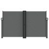 Retractable Side Awning – Anthracite 55.1" x 393.7"