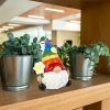 Garden Rainbow Gnome Resin Statue – Faceless Mini Decor