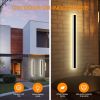 2-Pack RGBW Indoor/Outdoor Wall Lights – 16 Colors, 300+ Effects
