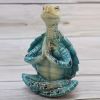 Meditating Sea Turtle Sculpture – Tranquility Garden Yoga Statue