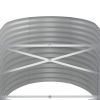 Large Oval Garden Raised Bed – Anthracite Powder‑Coated Steel