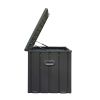 120 Gallon Waterproof Outdoor Storage Deck Box – Large Patio Bin for Cushions & Garden Tools