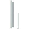 Patio Retractable Side Awning – Gray – 78.7" x 196.9"