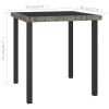 Grey Garden Dining Table