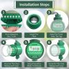 1‑Outlet Digital Water Timer with LCD – Programmable Garden Sprinkler Controller