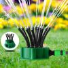 360° Automatic Multi‑Head Garden Sprinkler