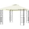 Two-Tier Patio Gazebo Canopy Tent – 10 x 10 Ft