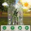 Walk‑In Greenhouse with 3‑Tier 6 Shelves & 2 Bottom Shelves – Reinforced Steel Frame