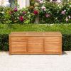 47 Gallon Acacia Wood Storage Bench Box – Patio, Garden & Deck