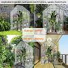 Walk‑In Greenhouse with 3‑Tier 6 Shelves & 2 Bottom Shelves – Reinforced Steel Frame