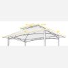 Replacement Double-Tier Canopy Roof for 8 x 5 Ft Grill Gazebo