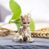 Small Tree Person “Grute” Pocket Statue – Handmade Potted Ornament