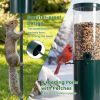 Large‑Capacity Standing Bird Feeder – Squirrel‑Resistant Tube, 51" Tall