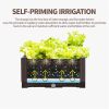 SOGA 80 cm Deep Planter Box with Legs – Compact Outdoor Garden Bed