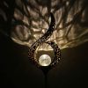Solar Crackle Glass Globe Garden Stake Light