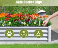 8x4x1 ft Galvanized Raised Garden Bed – Silver, Large Metal Planter Box