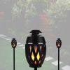 Tiki Torch-Style Outdoor LED Light with Bluetooth Speaker