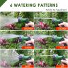 H2O WORKS Garden Hose Nozzle – Thumb Control Heavy Duty Metal High‑Pressure Sprayer