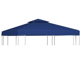 Gazebo Cover Canopy Replacement 1 oz/ft² Dark Blue 9.8'x9.8'